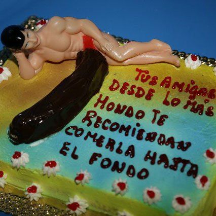 Tartas eróticas